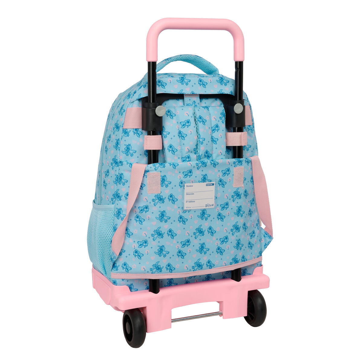 Cartable à roulettes Lilo & Stitch Ohana Bleu 33 x 45 x 22 cm