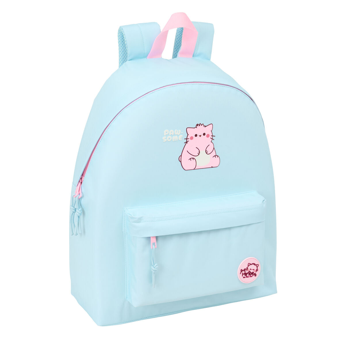 Sac à dos Pembe The pink cat Multicouleur 33 x 42 x 15 cm