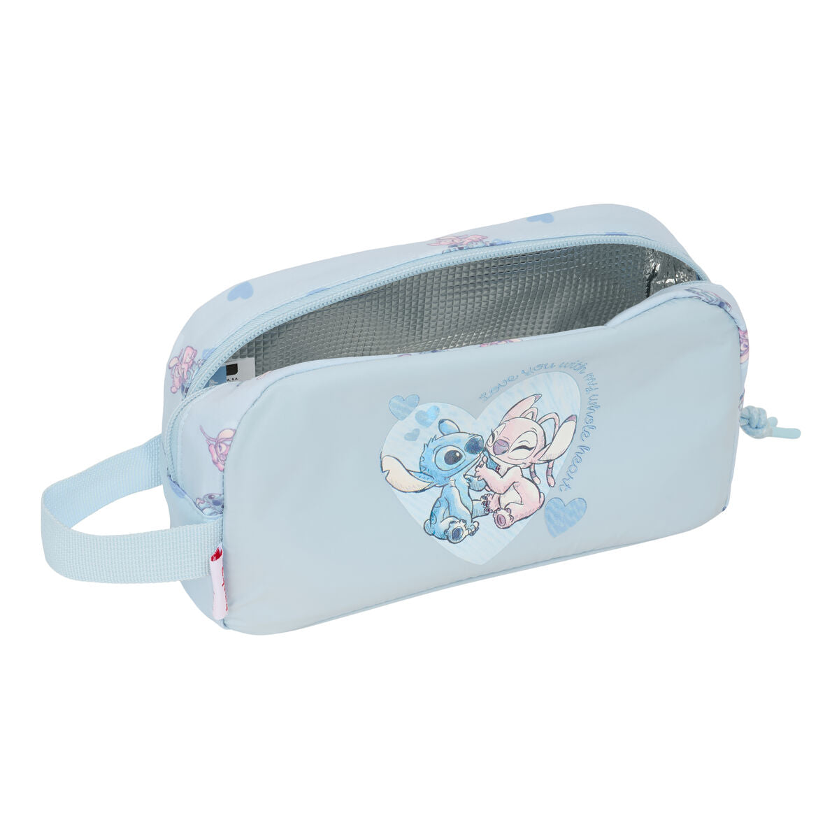 Sac glacière goûter Lilo & Stitch Bleu 21,5 x 12 x 6,5 cm
