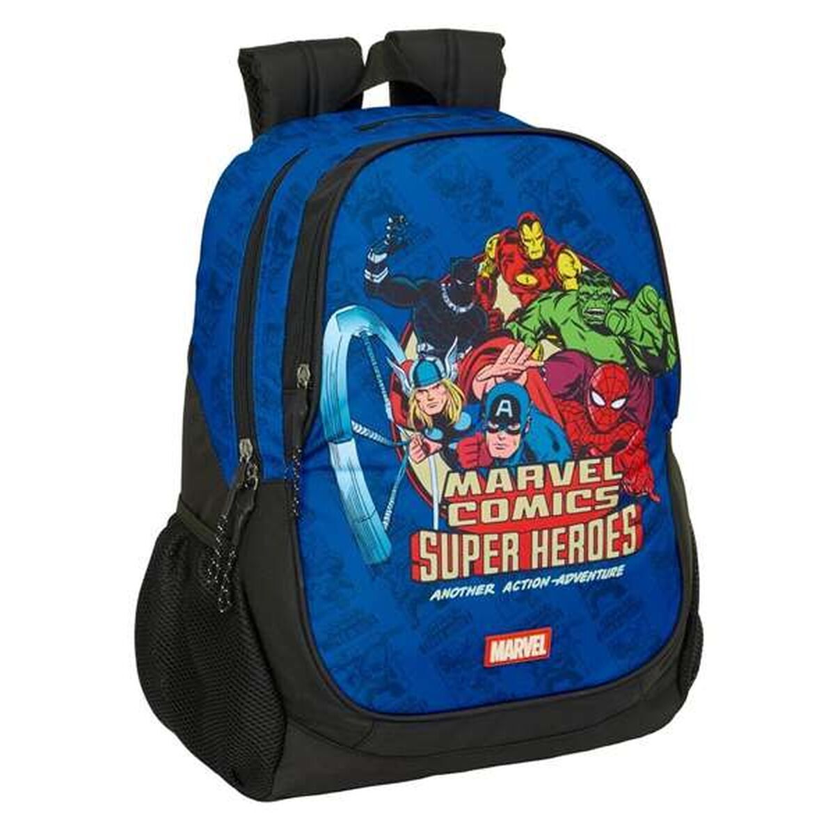 Cartable The Avengers Bleu Noir 32 x 44 x 16 cm