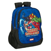 Cartable The Avengers Bleu Noir 32 x 44 x 16 cm