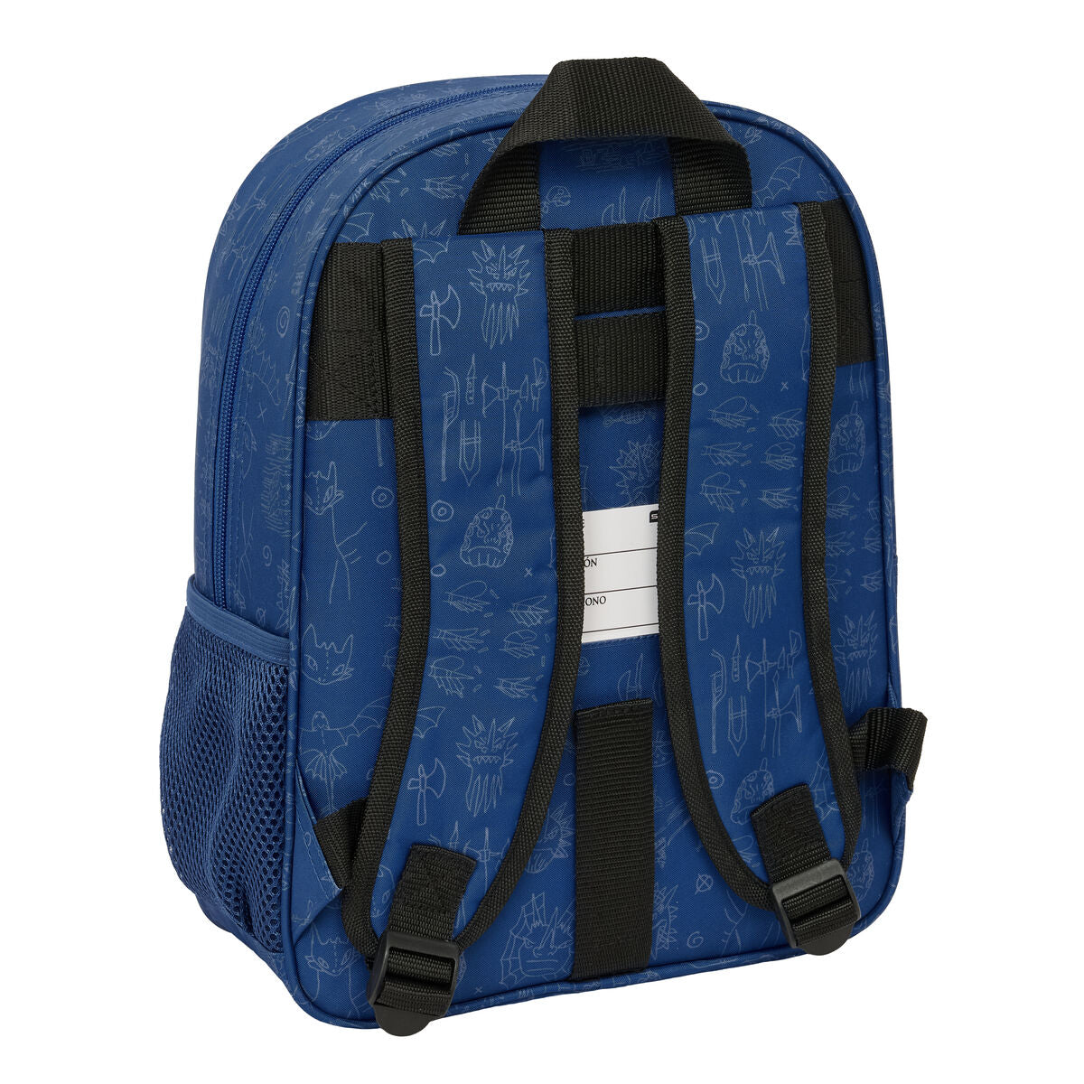 Cartable Safta Bleu foncé 26 x 34 x 11 cm
