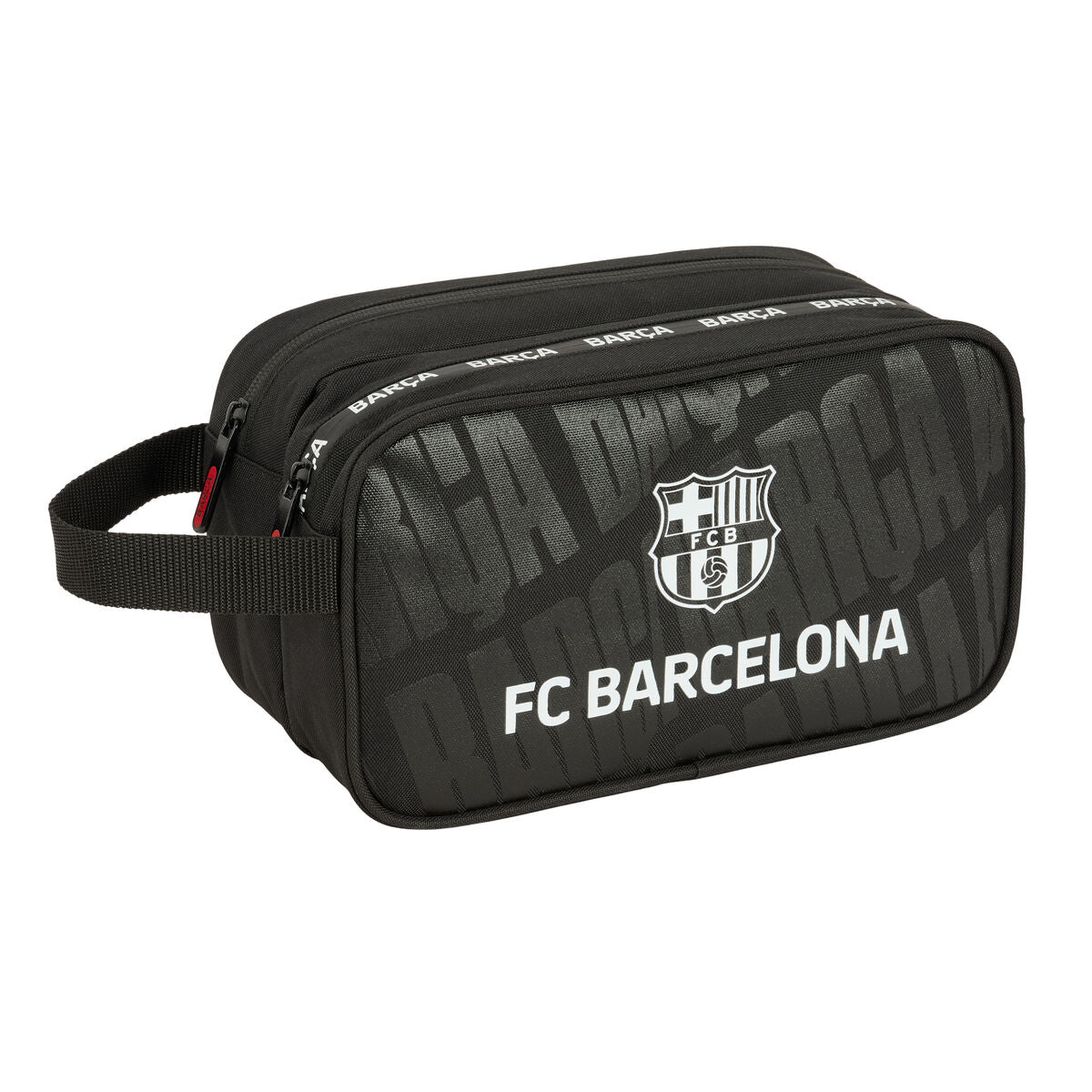 Nécessaire de Voyage F.C. Barcelona Noir Sportif 26 x 15 x 12.5 cm