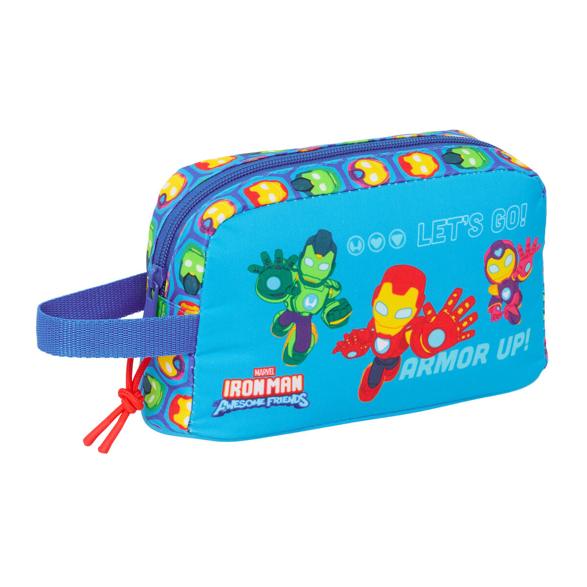 Sac glacière goûter Iron Man Multicouleur 21,5 x 12 x 6,5 cm