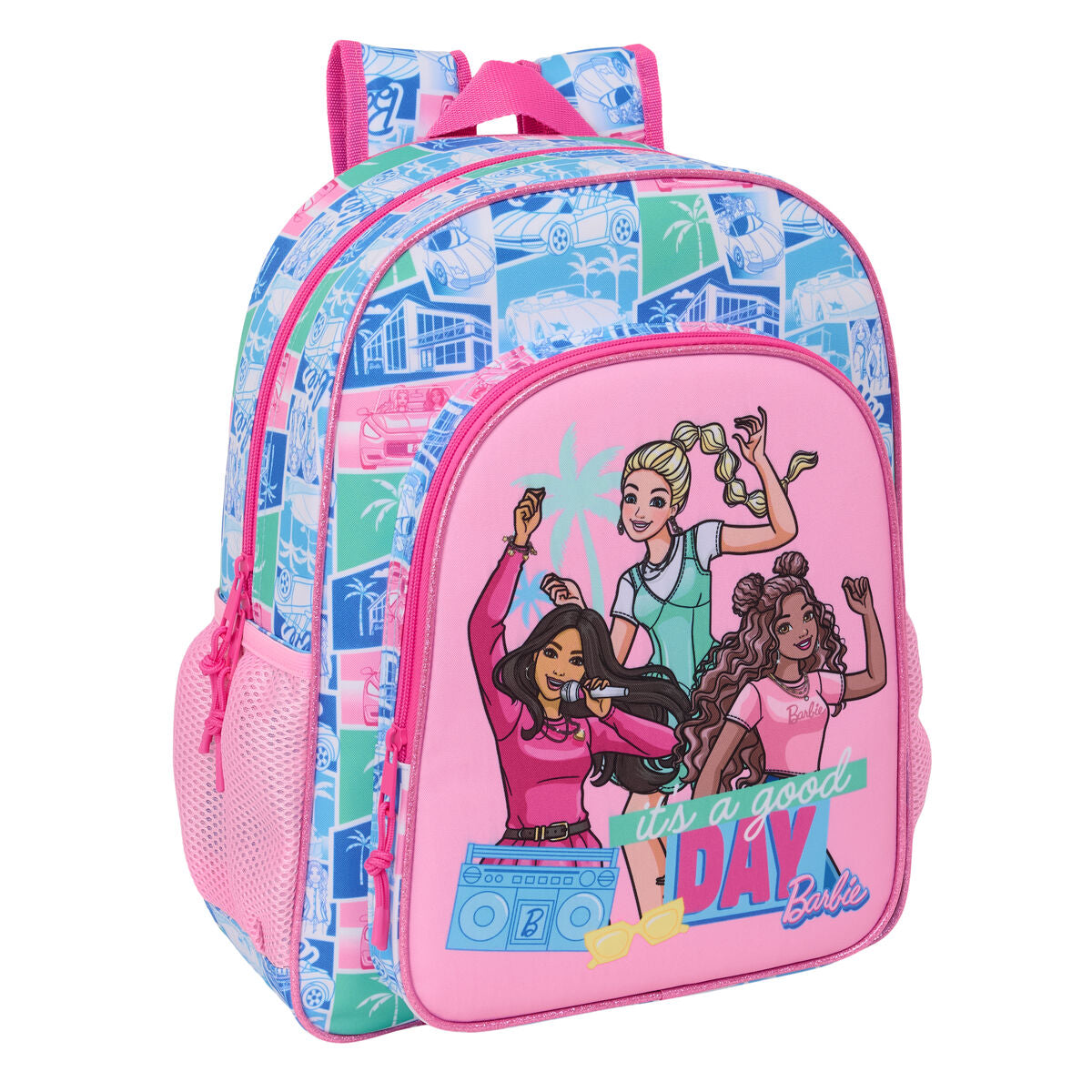 Cartable Barbie Multicouleur 32 x 38 x 12 cm