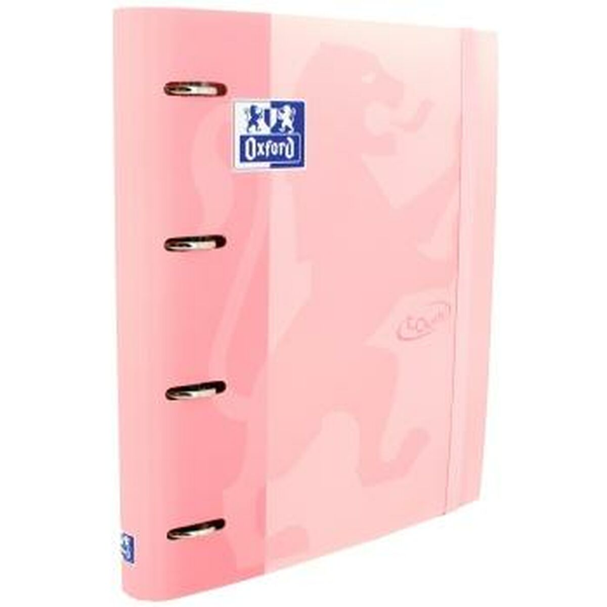 Reliure à anneaux Oxford TOUCH Rose A4+ (4 Unités)
