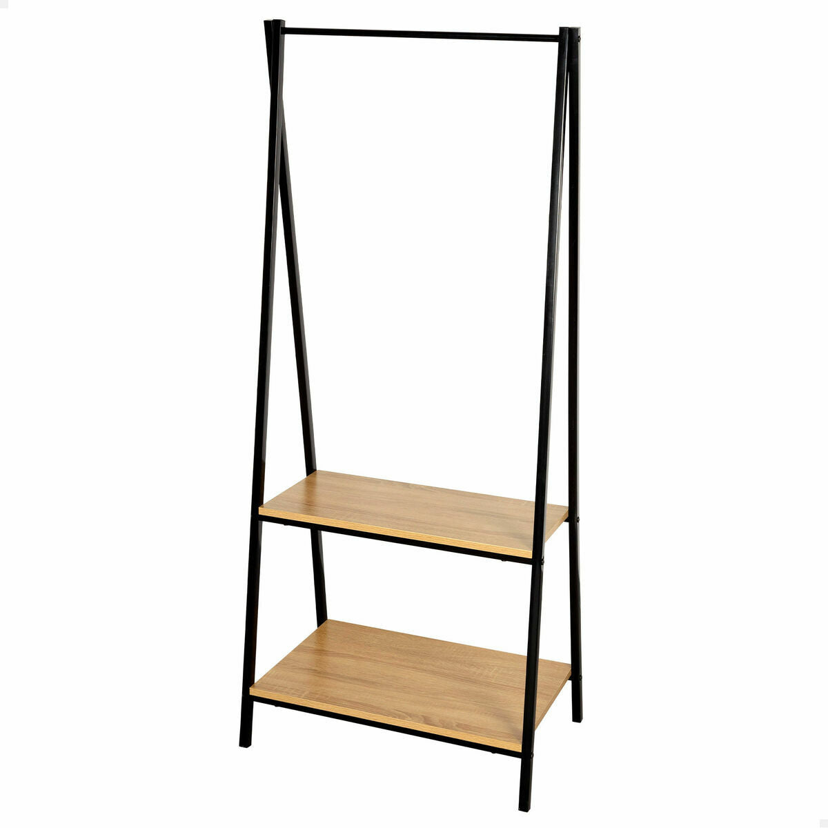 Porte-manteaux avec étagères Max Home Acier Mélamine Contre-plaqué Minimaliste 64 x 150 x 40 cm