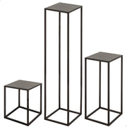 Set de 3 Tables Gigognes Max Home 30 x 90 x 30 cm