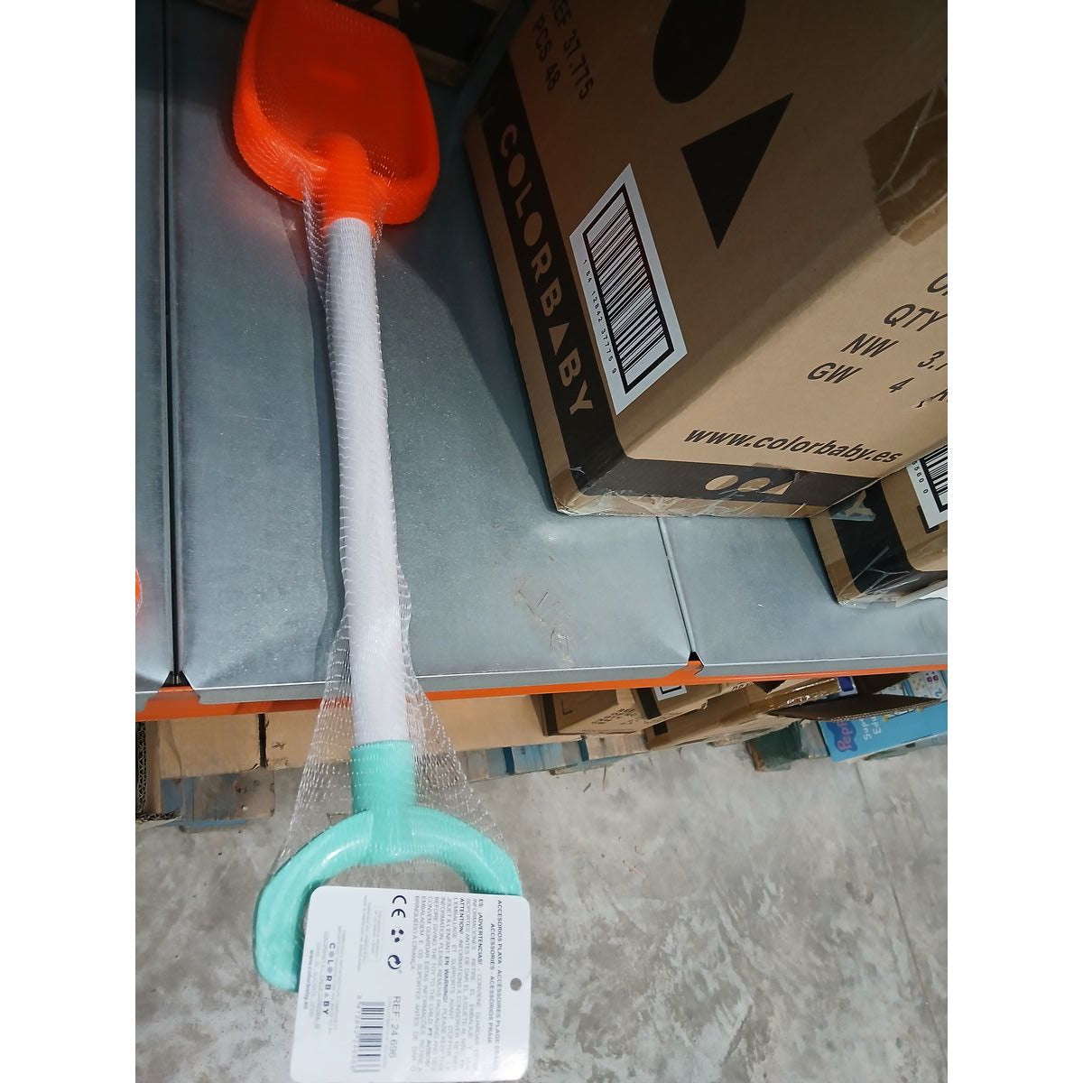 Pelle en Plastique Colorbaby 58 cm