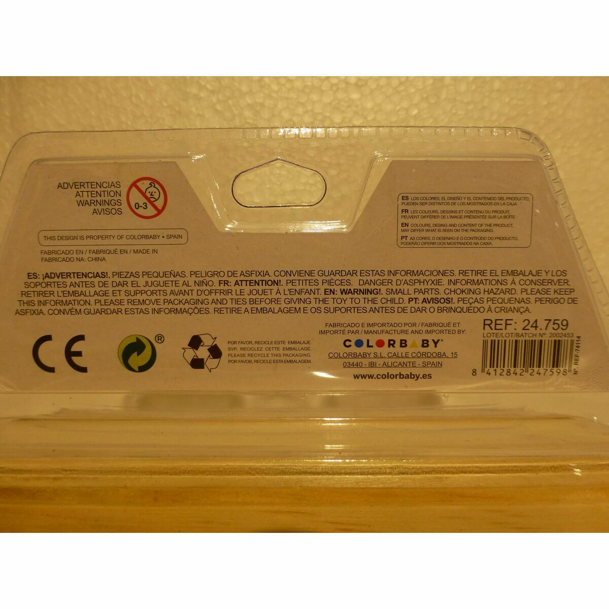 Table de Hockey Colorbaby