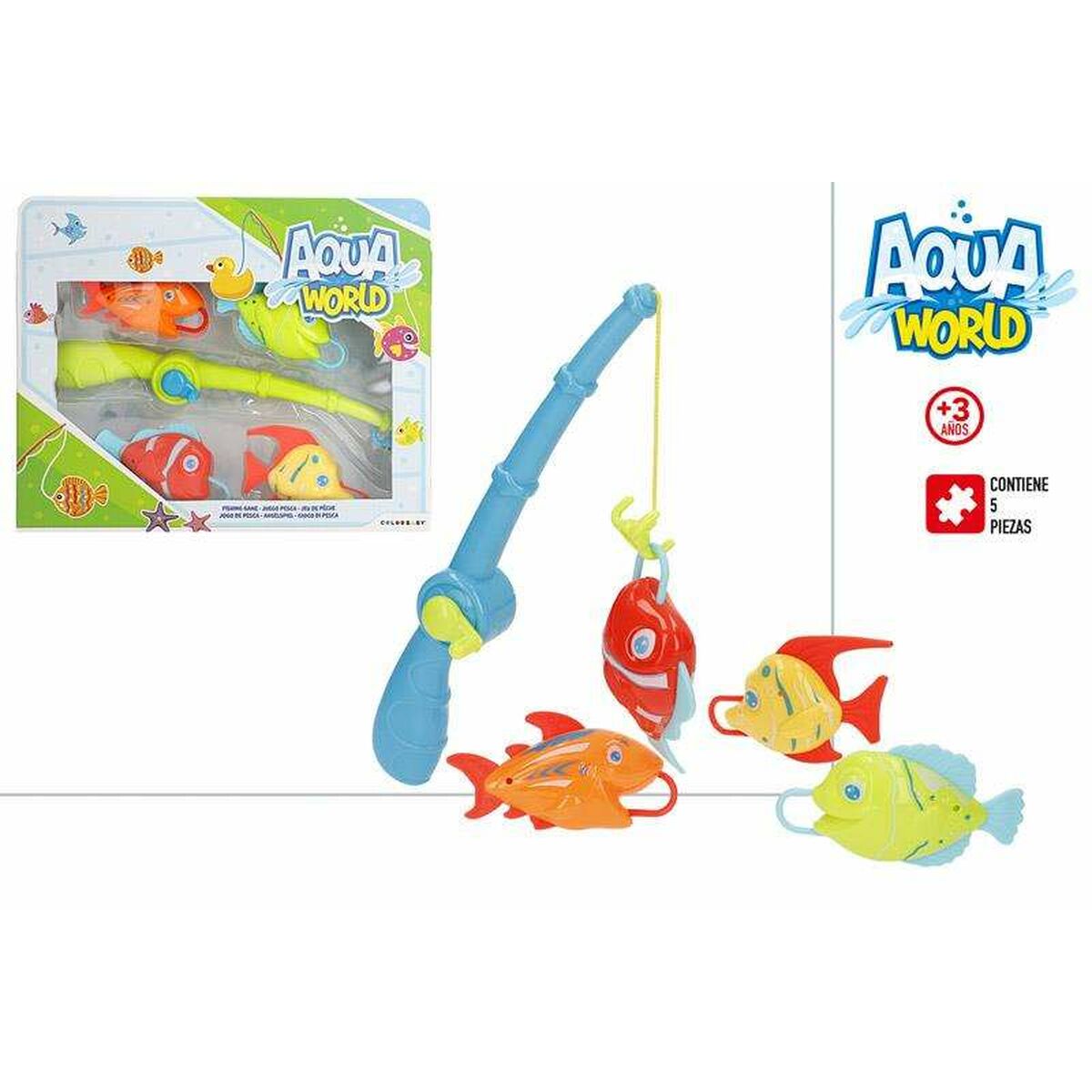 Jeu de Pêche Magnétique Colorbaby Aqua World