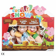 Marionnette en peluche 3 Little Pigs