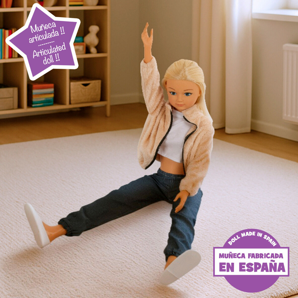 Poupée Colorbaby 30 x 105 x 14 cm