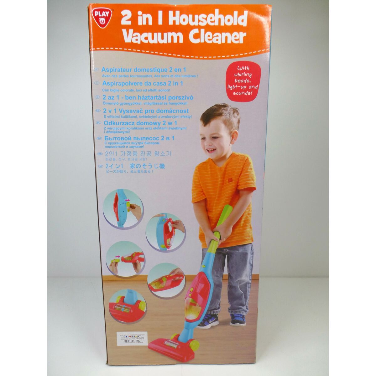 Aspirateur PlayGo 2 en 1 22,5 x 67 x 15 cm