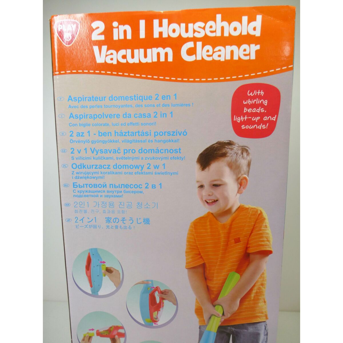 Aspirateur PlayGo 2 en 1 22,5 x 67 x 15 cm