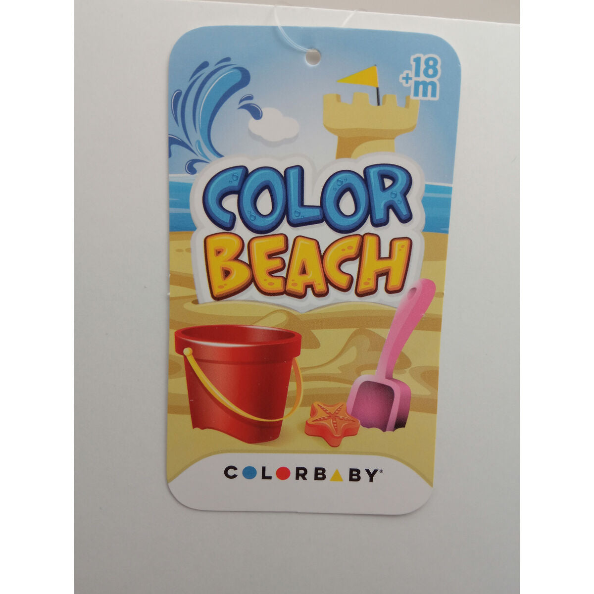 Set de jouets de plage Colorbaby 27cm Multicouleur