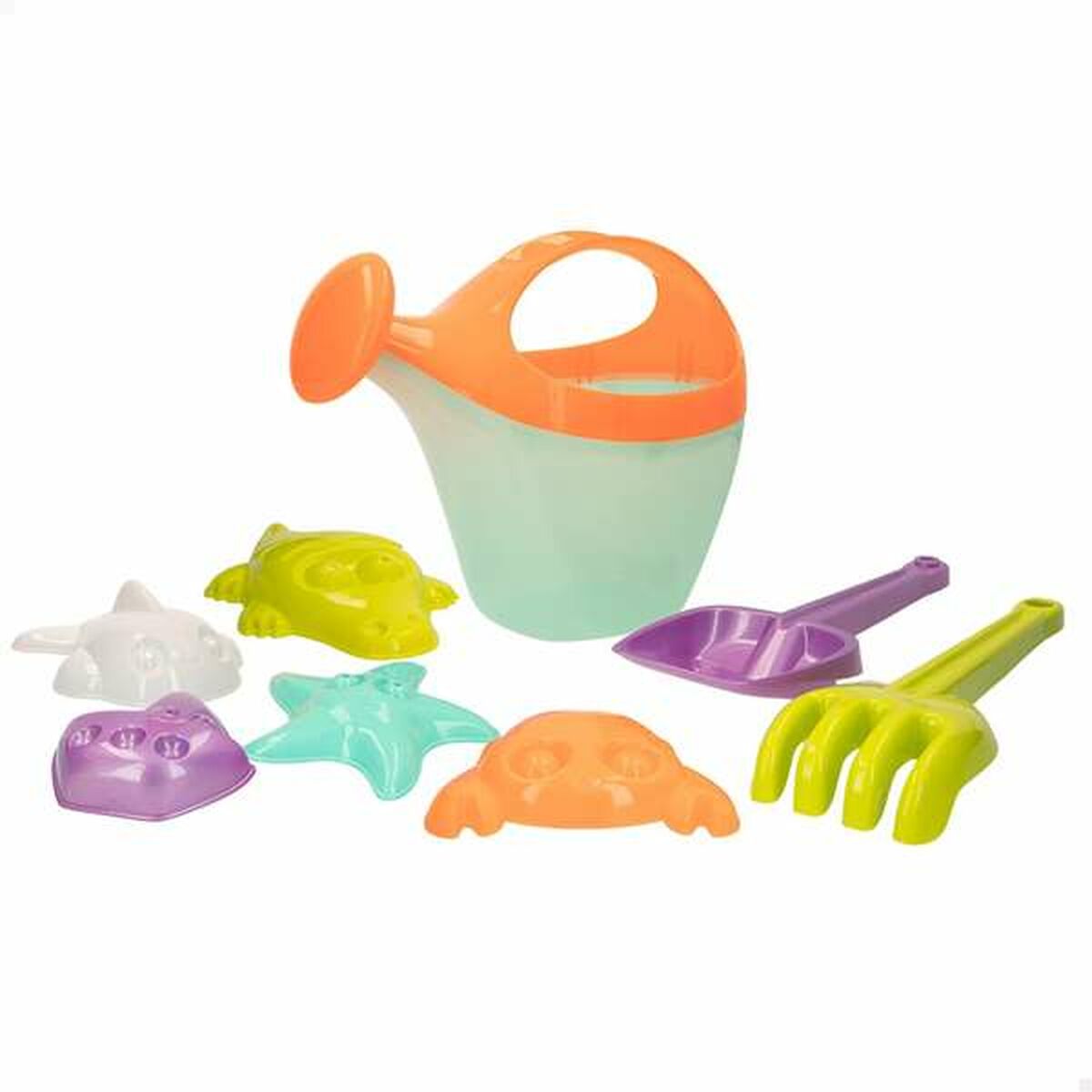 Set de jouets de plage Colorbaby 27cm Multicouleur