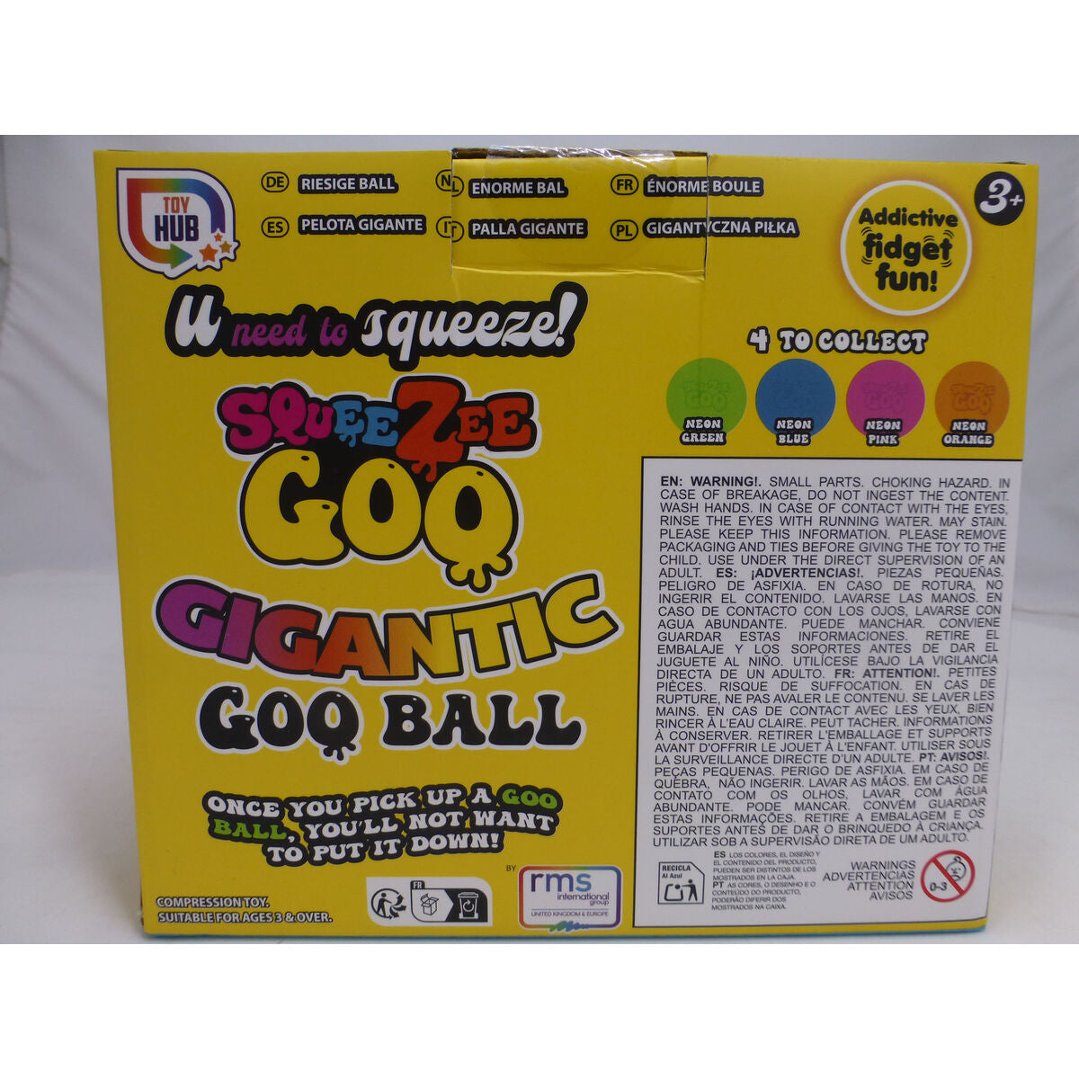 Jouet Educatif Colorbaby Squeezy