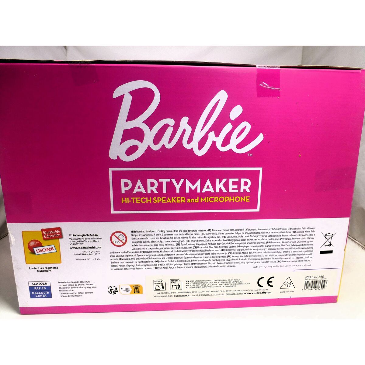 Microphone Karaoké Barbie