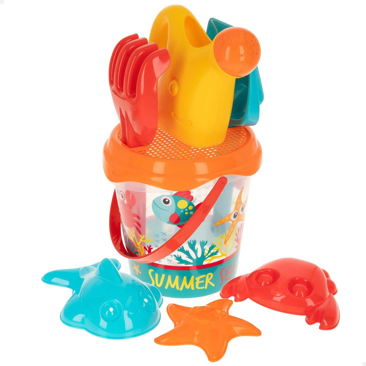Set de jouets de plage Colorbaby 18 cm