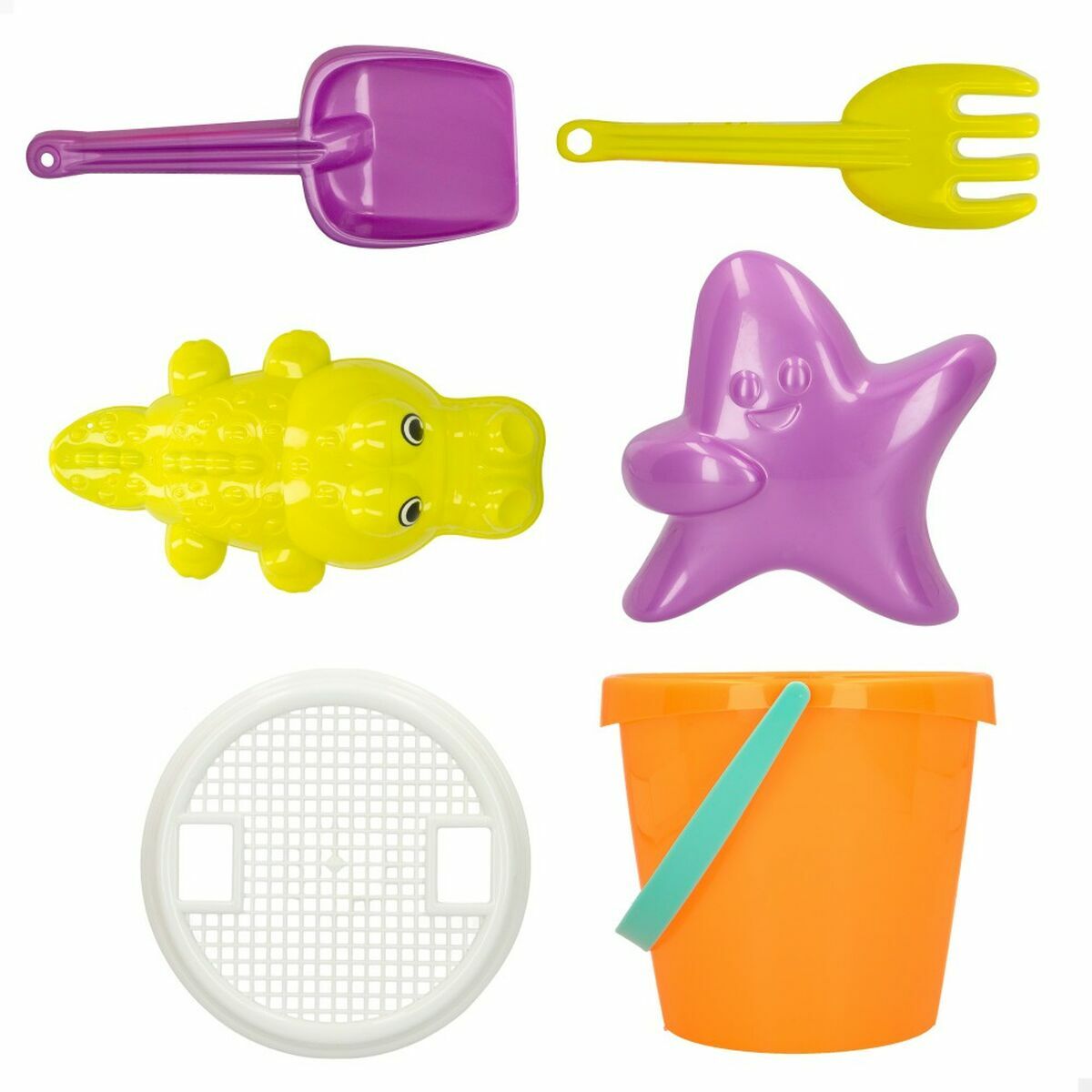 Set de jouets de plage Colorbaby 18 cm