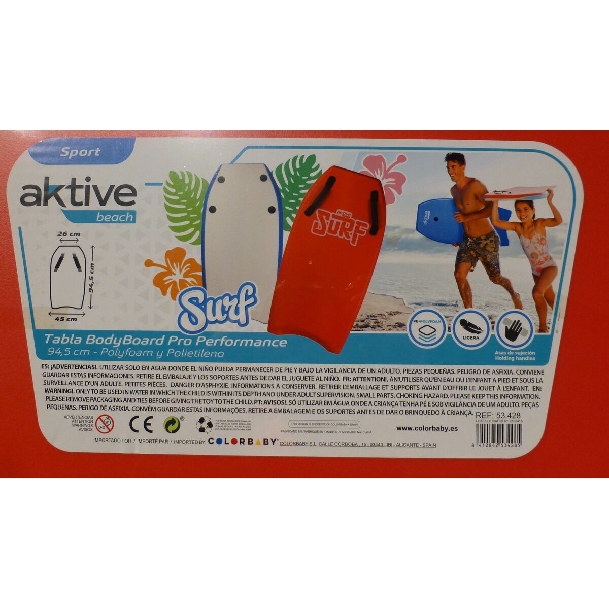 Planche de BodyBoard Aktive 94,5 cm