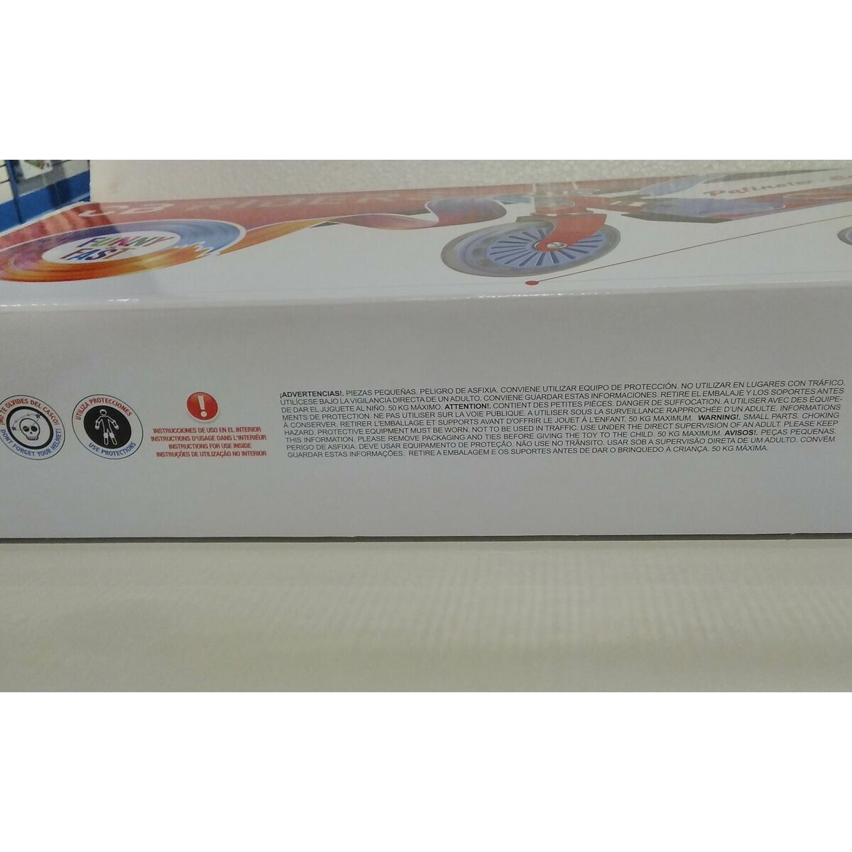 Scooter Colorbaby Rouge Aluminium Poignée courte (77 cm)