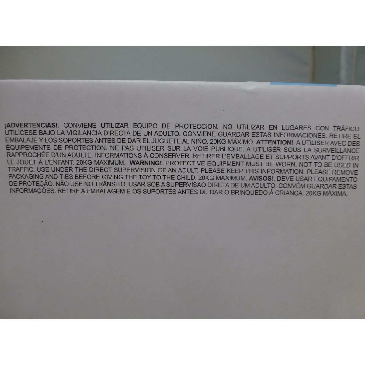 Trottinette Colorbaby Polyuréthane Aluminium Bleu