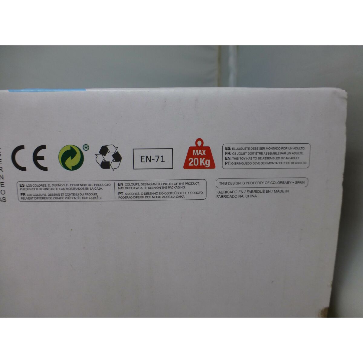 Trottinette Colorbaby Polyuréthane Aluminium Bleu