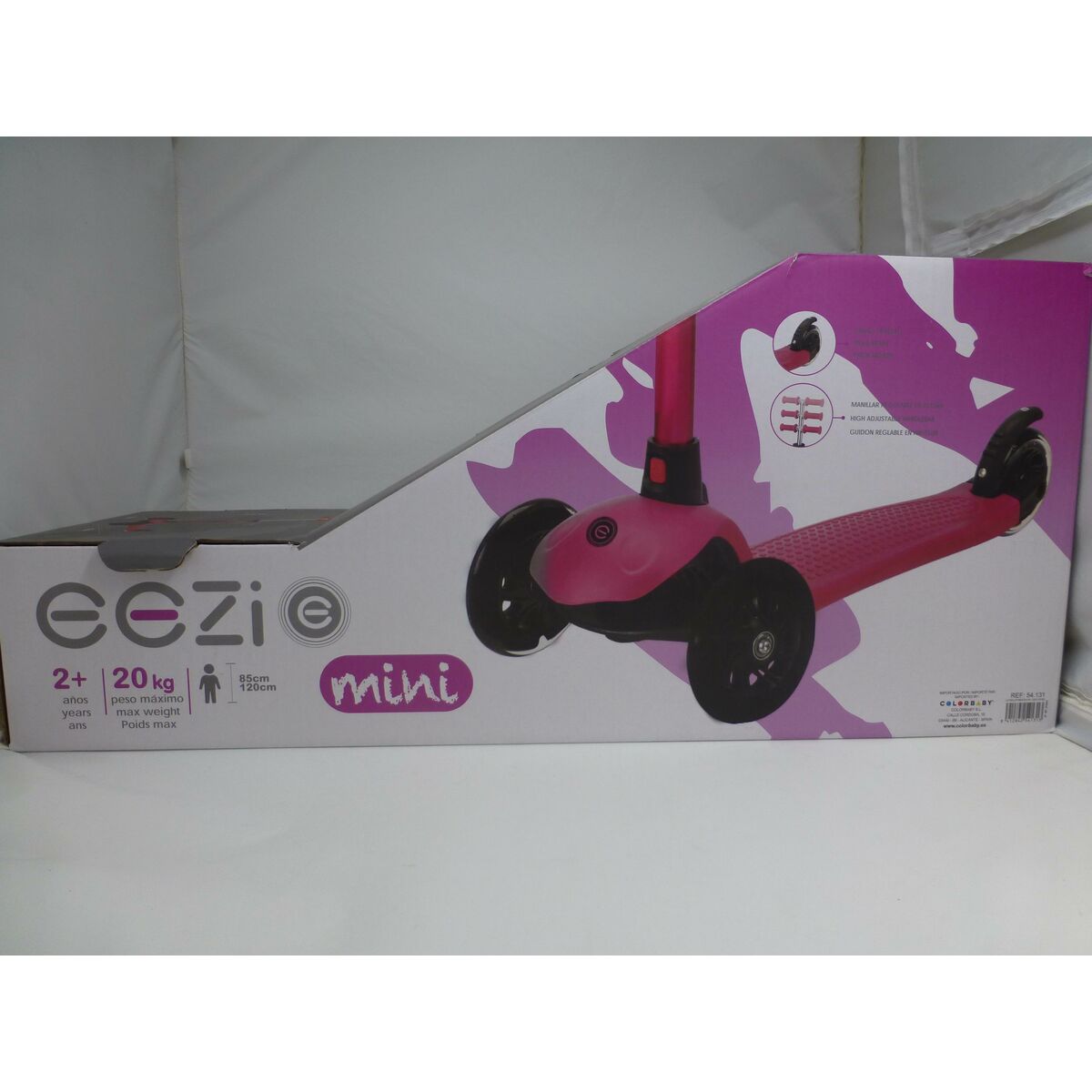 Trottinette Colorbaby Polyuréthane Aluminium Fuchsia