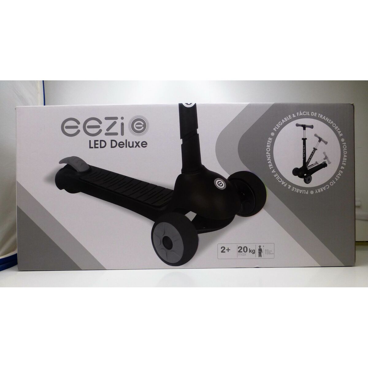 Trottinette Colorbaby Polyuréthane Aluminium Noir