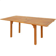 Table extensible Aktive Bois d'acacia 200 x 74 x 100 cm