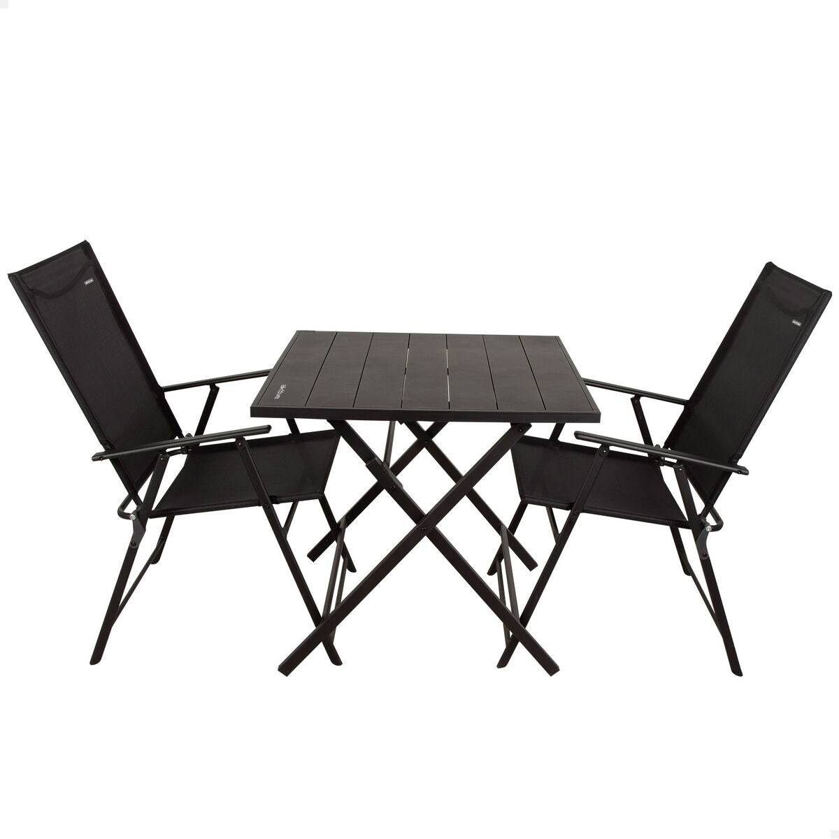 Ensemble Table + 2 Chaises Aktive 75 x 70 x 75 cm (3 Pièces)