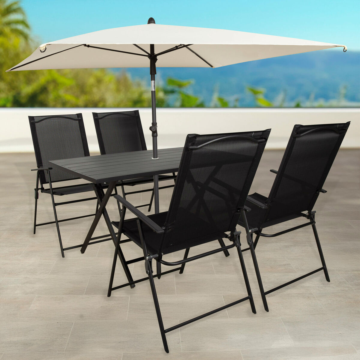 Parapluie Aktive Beige 175 x 240 x 175 cm