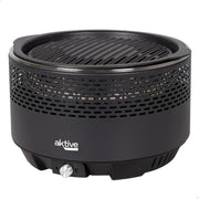 Barbecue Portable Aktive Ronde Sans fumée Noir Acier inoxydable Fer 34 x 21,5 x 34 cm