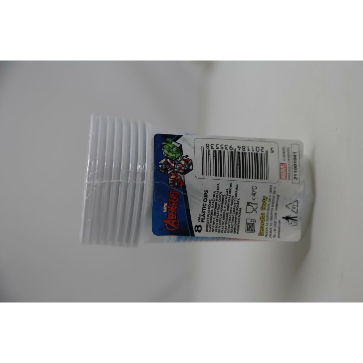 Set d'articles de fête The Avengers 37 Pièces