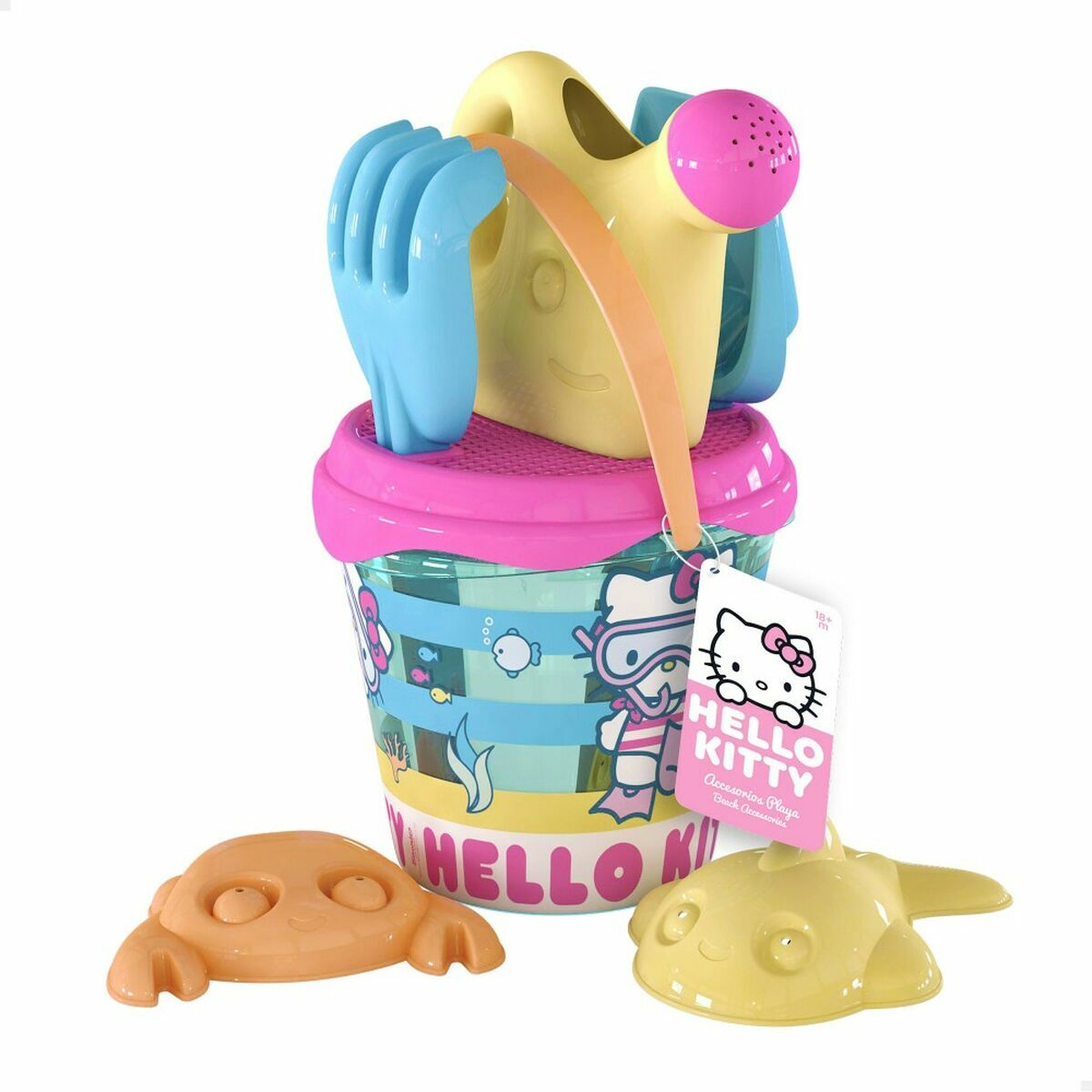 Set de jouets de plage Hello Kitty 18 cm