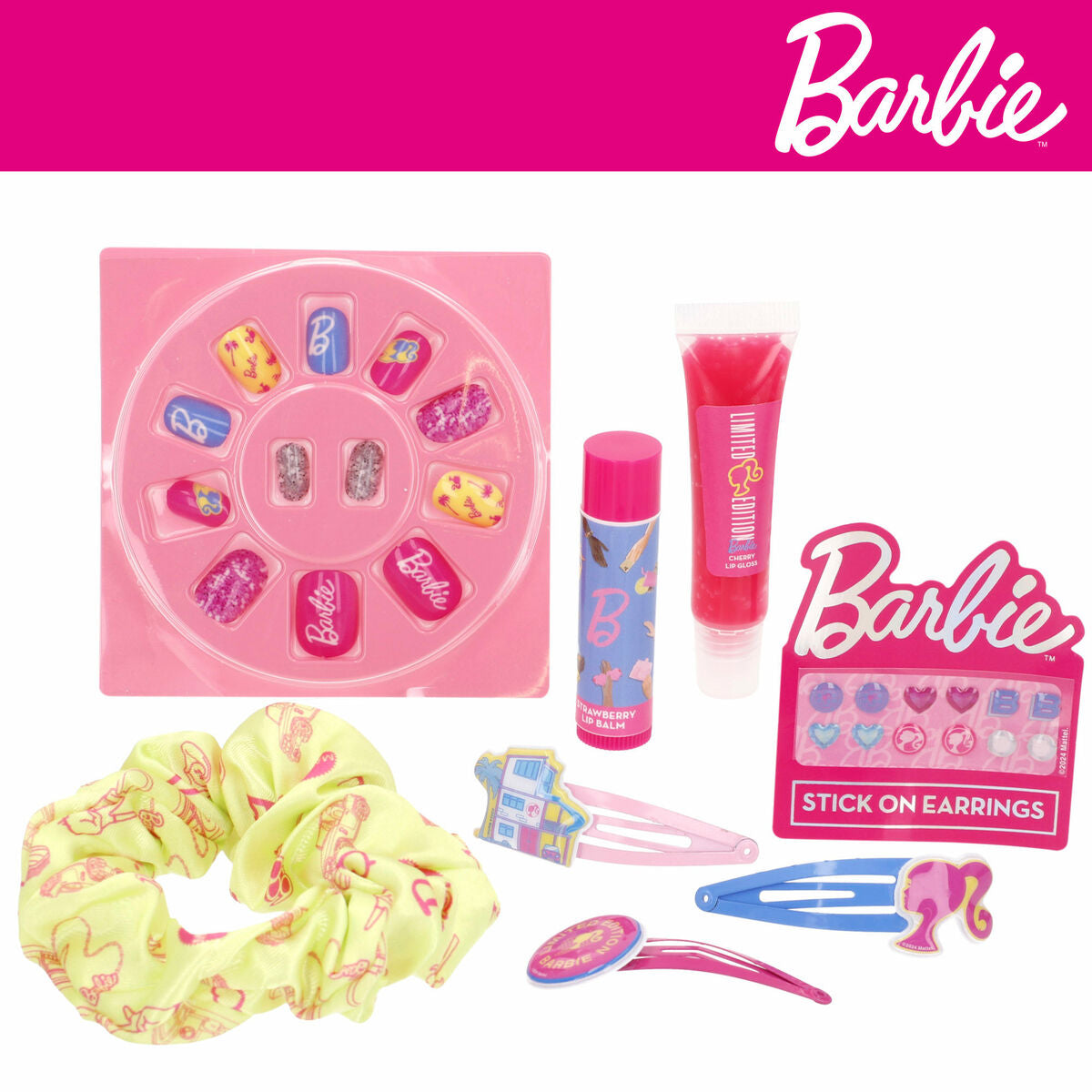 Kit de maquillage pour enfant Barbie 9 x 1 x 9 cm