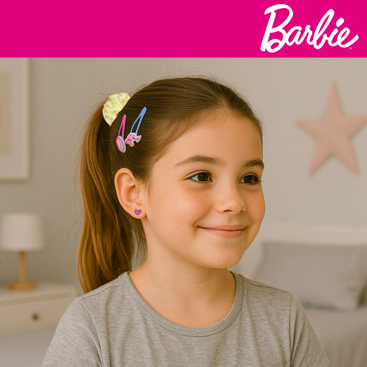 Kit de maquillage pour enfant Barbie 9 x 1 x 9 cm