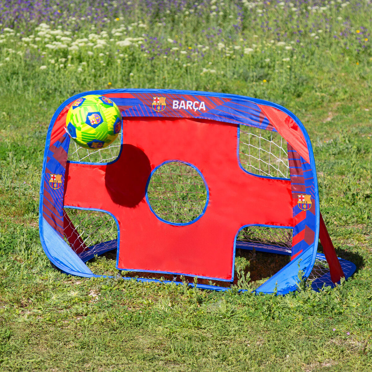 Cage à Foot F.C. Barcelona 120 x 80 x 80 cm