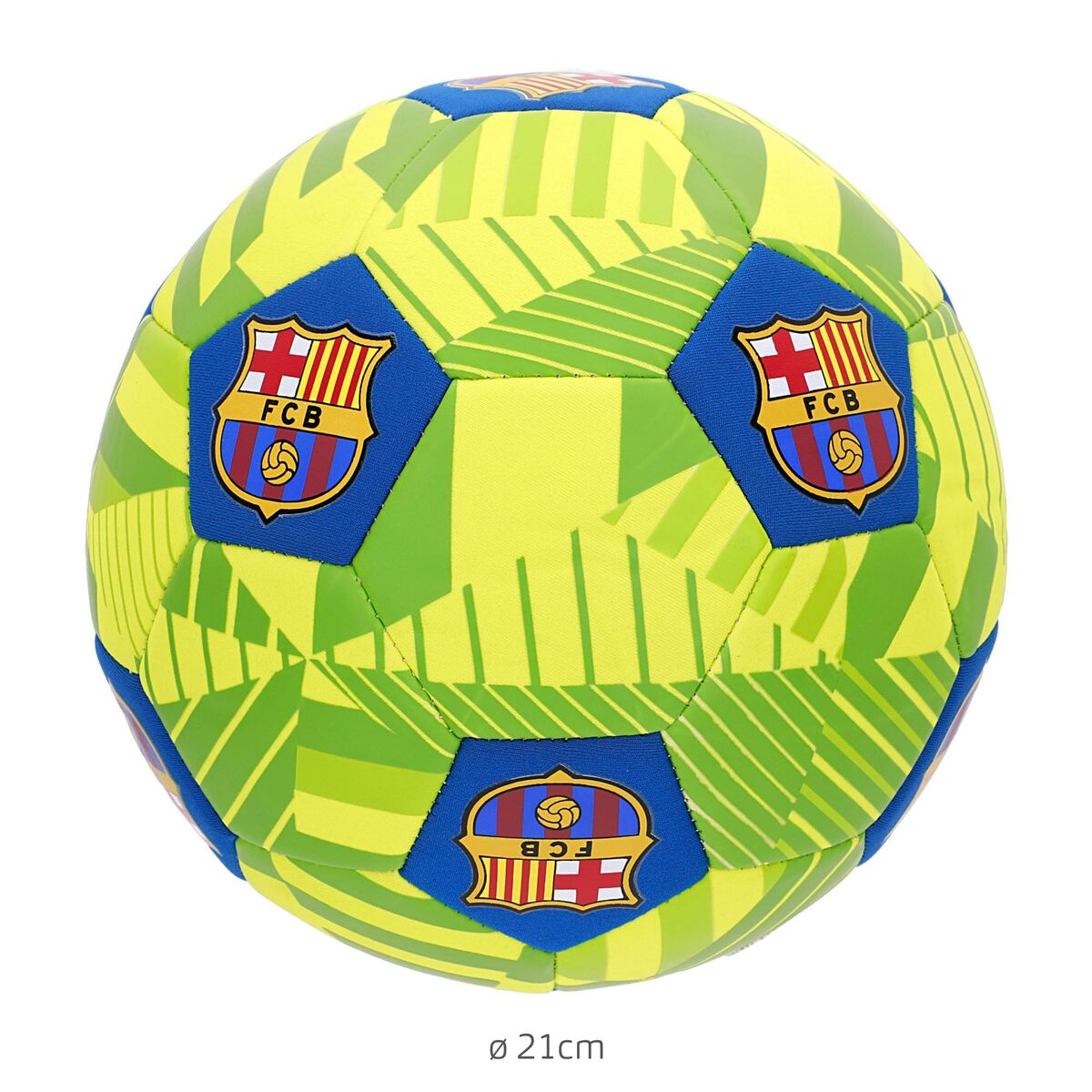 Ballon de plage F.C. Barcelona 21 cm 21 x 21 x 21 cm Vert