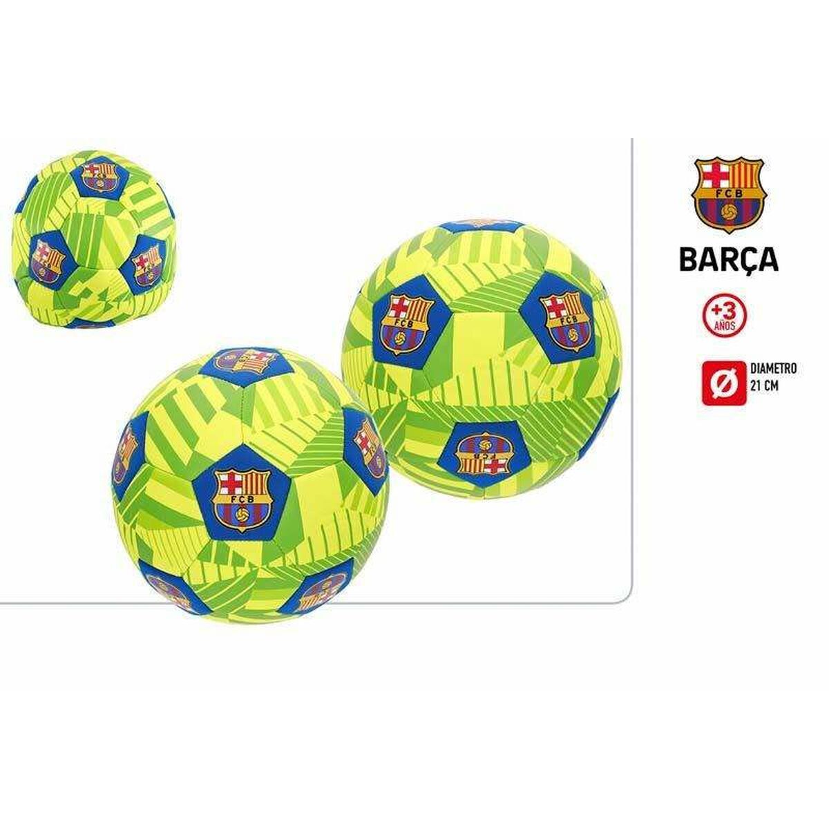 Ballon de plage F.C. Barcelona 21 cm 21 x 21 x 21 cm Vert