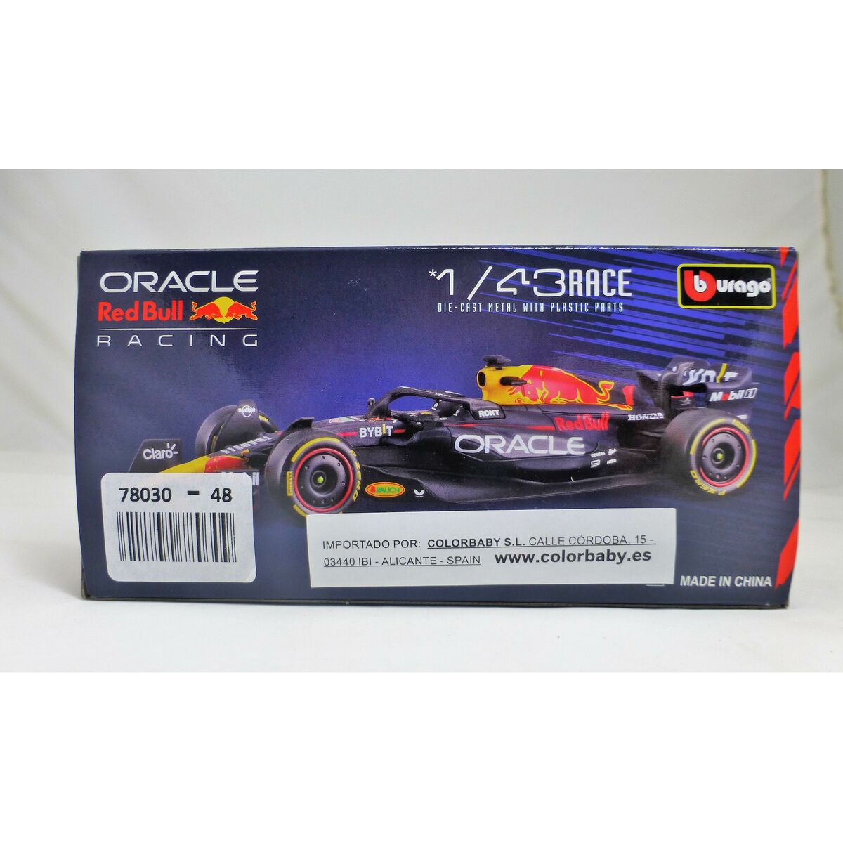 Voiture Bburago F1 Race Red Bull Racing