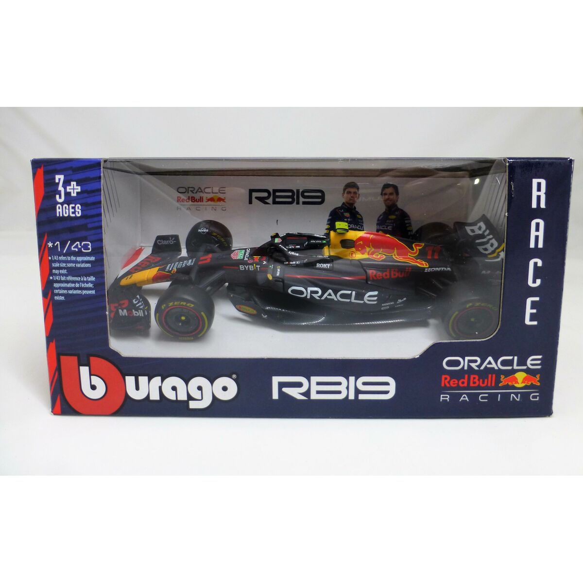 Voiture Bburago F1 Race Red Bull Racing