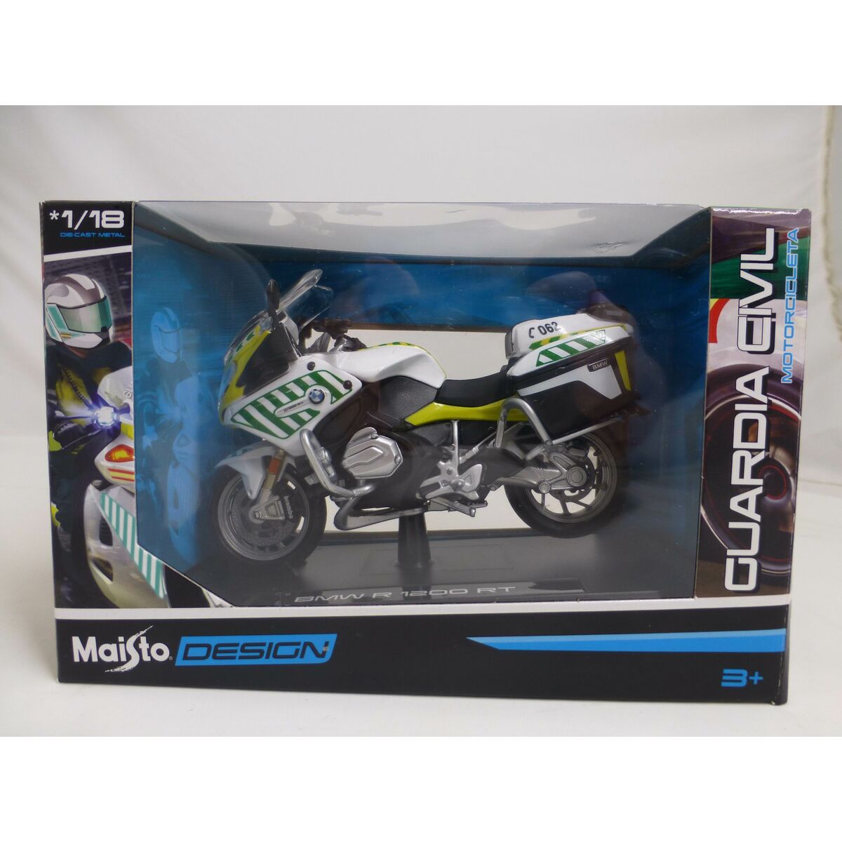 Motocyclette BMW Bmw R 1200 Rt Guardia Civil 1:18