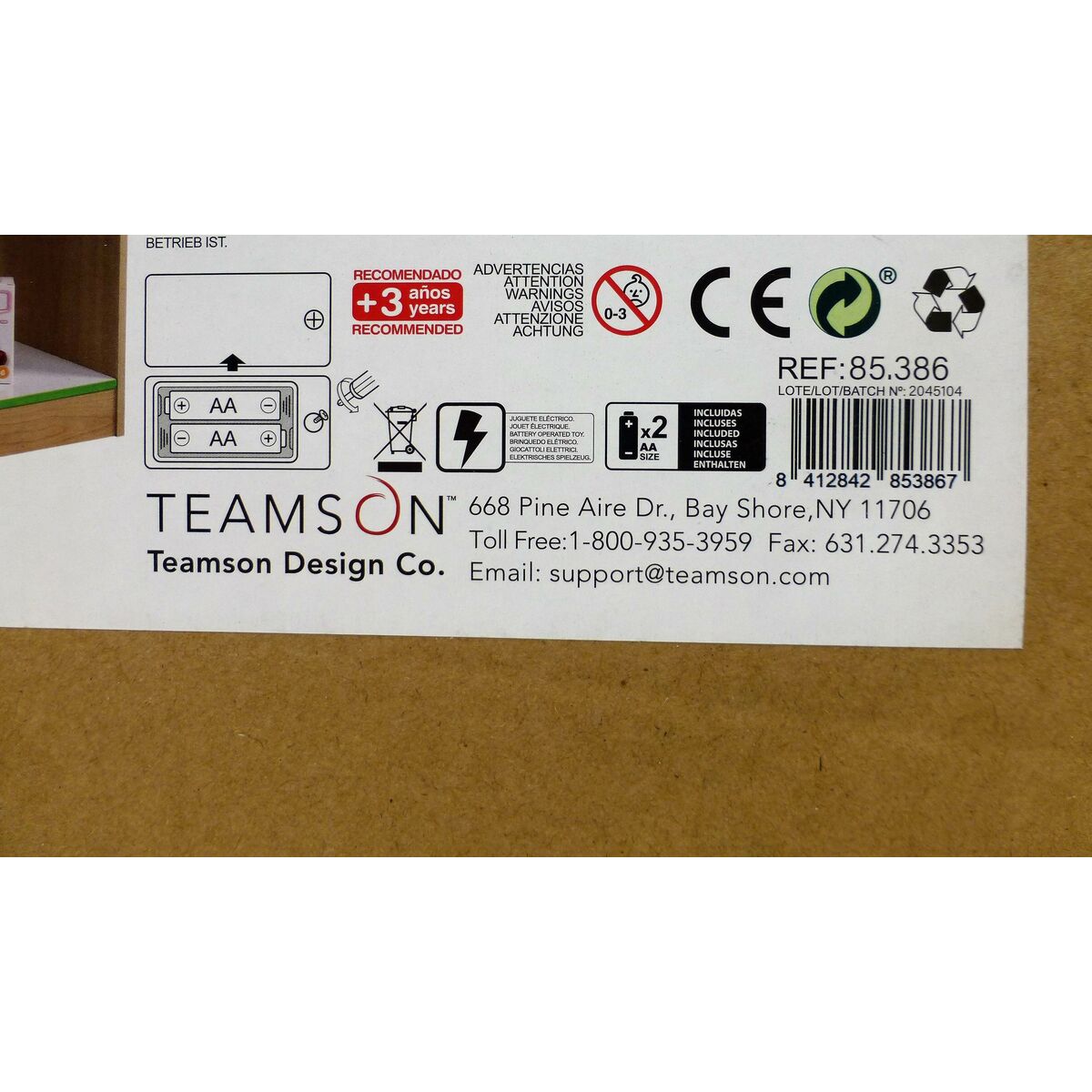 Supermarché de jouets Teamson 80 x 80 x 30 cm