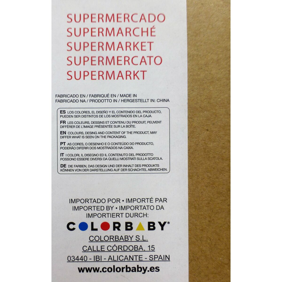 Supermarché de jouets Teamson 80 x 80 x 30 cm