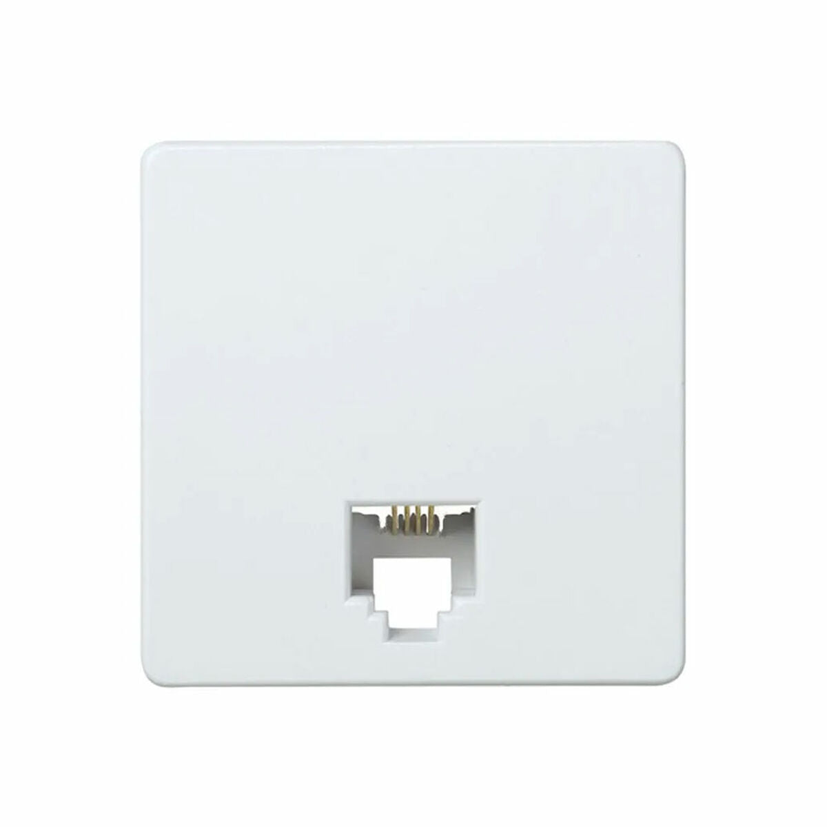 Cadre de finition pour interrupteur d'éclairage Simon Blanc