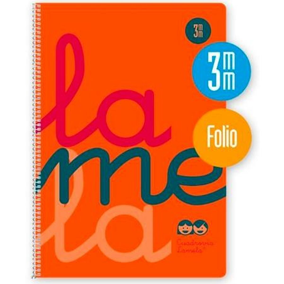 Cahier Lamela Feuille 80 Volets (5 Unités)