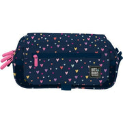 Trousse Fourre-Tout Triple Bits&Bobs Hearts Multicouleur 23 x 10 x 10 cm